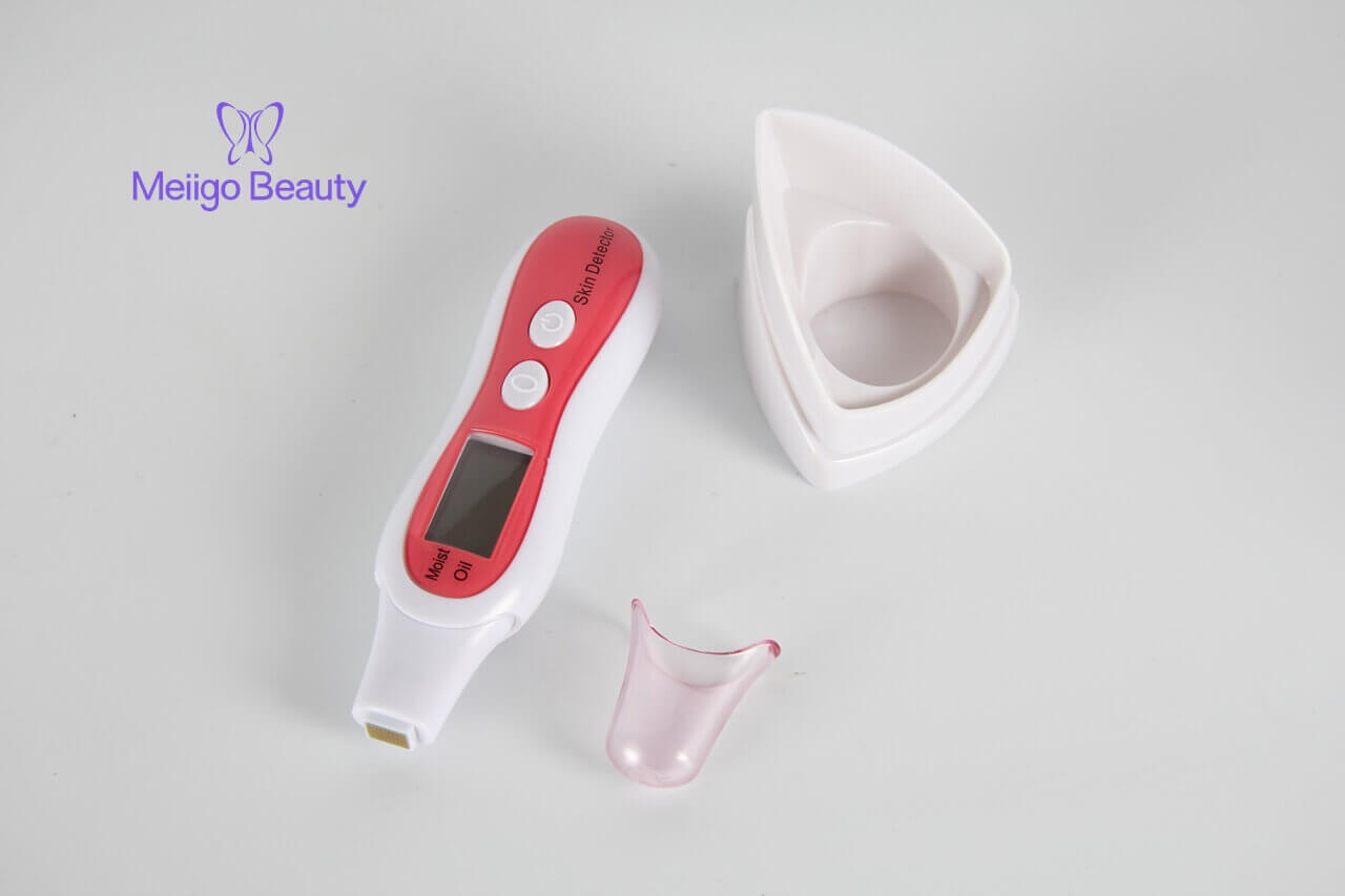 Meiigo beauty skin analyzer testing pen DT 118 6 - Oil moisture skin testing analyzer pen DT-117