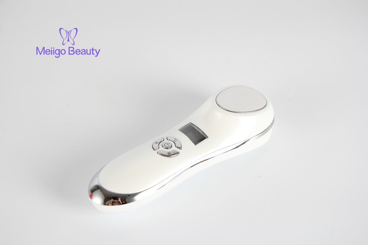 Meiigo beauty hotcold beauty device DR 002 8 - Hot and cold facial massager skincare device for anti-wrinkle DR-002
