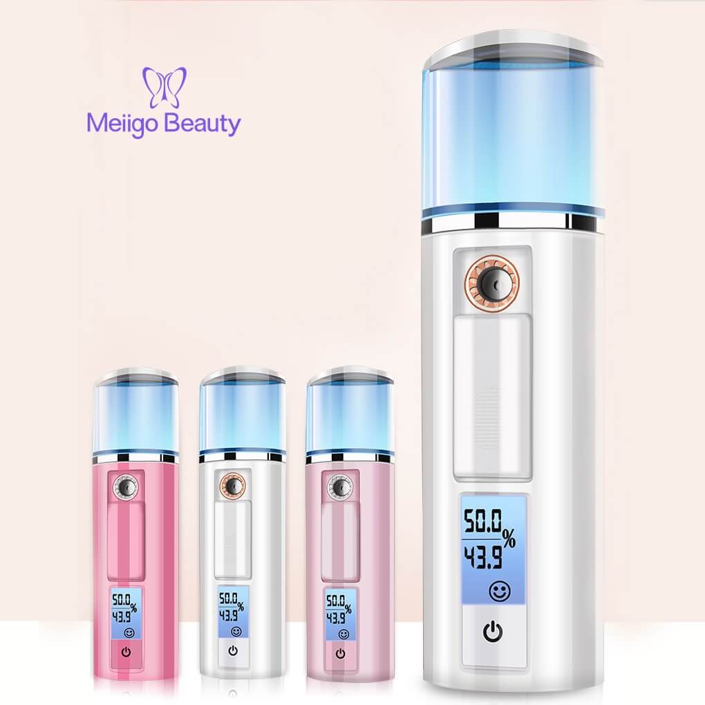 Meiigo beauty nano facial mist humidifier SP 003 2 - Nano Ionic facial steamer mist atomizer humidifier 3 in 1 SP-003