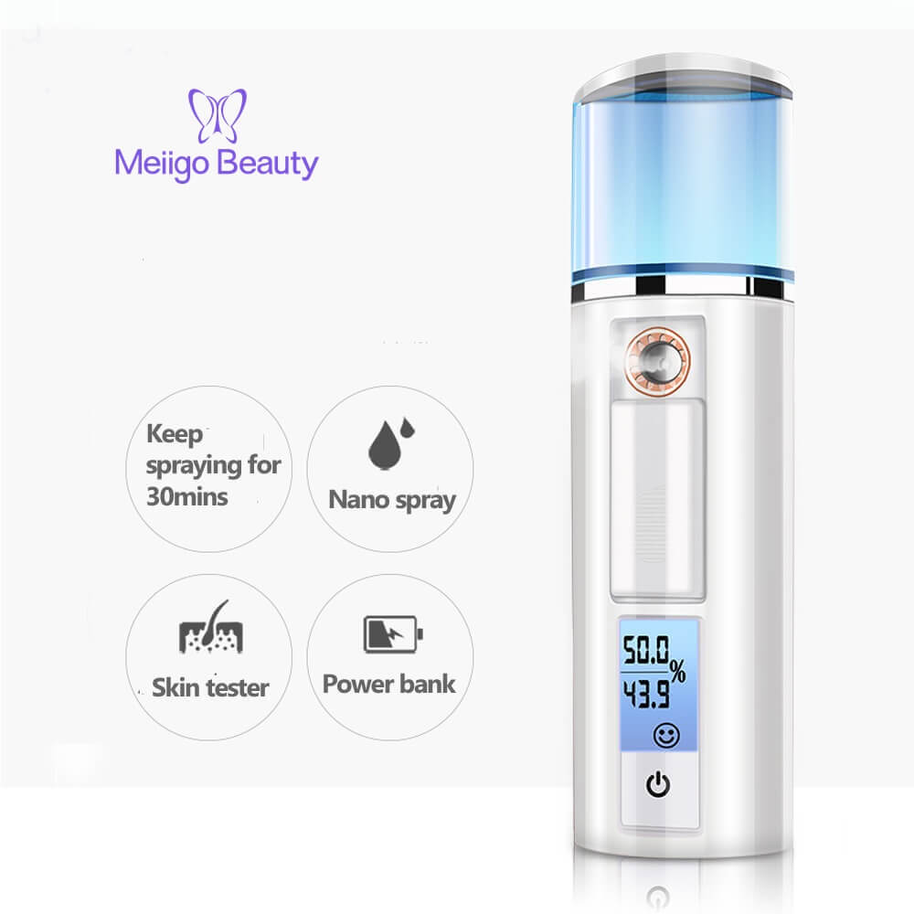 Meiigo beauty nano facial mist humidifier SP 003 9 - Nano Ionic facial steamer mist atomizer humidifier 3 in 1 SP-003