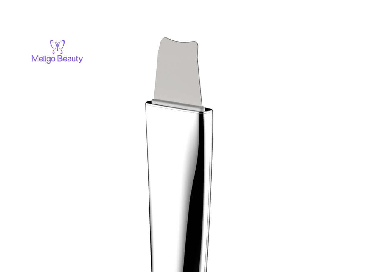 Meiigobeauty ultrasound skin scrubber of SC003 5 - Ultrasonic skin spatula for makeup removal - SC003
